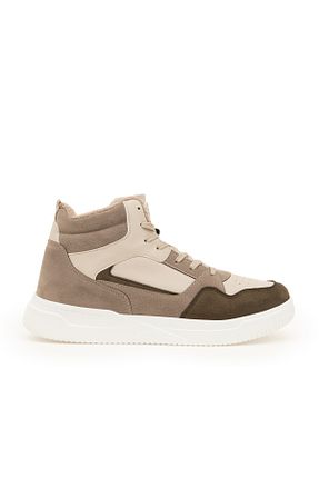 کفش اسنیکر خاکی مردانه بند دار U.S. Polo Assn. - کد 859930521