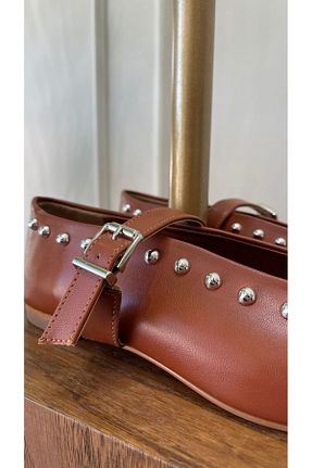 بابت قهوه ای زنانه چرم خالص MODA HASEN - کد 862125968