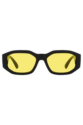 عینک آفتابی مشکی زنانه UV400 Versace - کد 862130962