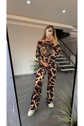 ست بالاتنه و پائین تنه سبز زنانه بافتنی bonibon butikk - کد 862133826