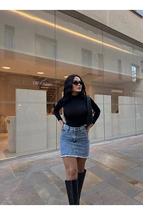 دامن آبی زنانه جین LB Laluna Butik - کد 862128340