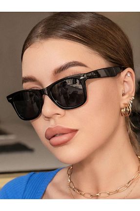 عینک آفتابی مشکی زنانه 50 DENS - کد 923667170