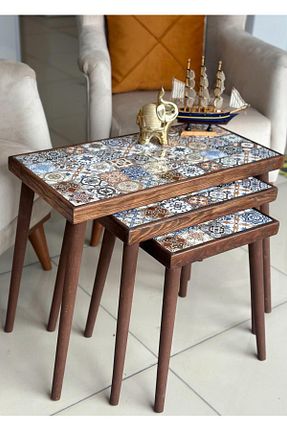 زیگون قهوه ای چوب SİNA HOME DESİGNS - کد 824233116