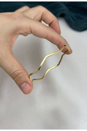 دستبند استیل (فولاد) طلائی زنانه استیل (فولاد) takinintonlari - کد 862133193