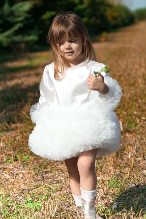 لباس سفید بچه گانه بافتنی Baby Animals - کد 775501631