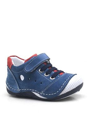 کفش کژوال آبی بچه گانه چرم خالص Şeker Baby - کد 31118864