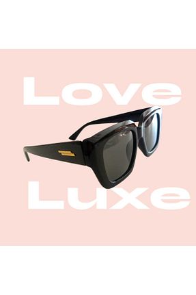 عینک آفتابی مشکی زنانه پلاریزه LOVE LUXE - کد 862207190