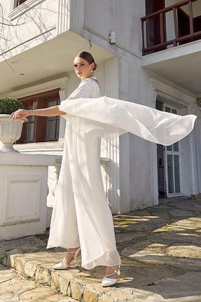 سرهمی سفید زنانه رگولار YAFA CLOTHING & ACCESSORIES - کد 830672482