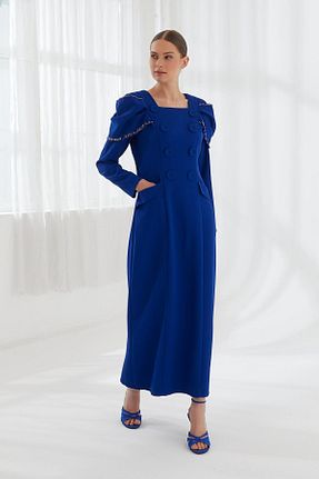 لباس سرمه ای زنانه بافتنی YAFA CLOTHING & ACCESSORIES - کد 855540754