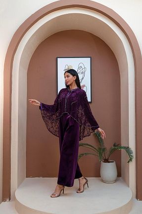 سرهمی بنفش زنانه بند دار YAFA CLOTHING & ACCESSORIES - کد 807808692