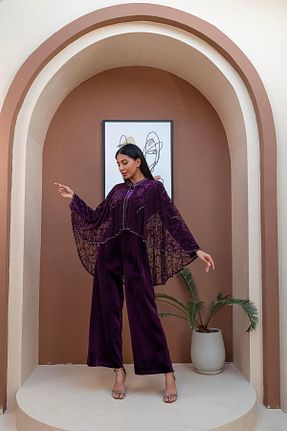 سرهمی بنفش زنانه بند دار YAFA CLOTHING & ACCESSORIES - کد 807808692