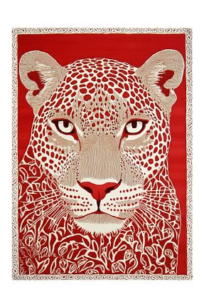 فرش قرمز قابل شستشو Rugs Modern Halı - کد 862263400