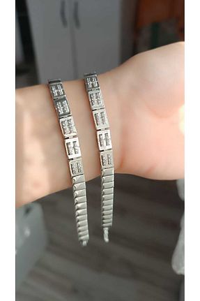 دستبند استیل (فولاد) زنانه استیل ضد زنگ GÜRLER - کد 862299355