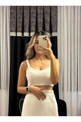 ست بالاتنه و پائین تنه بژ زنانه SHINE STYLE - کد 862334409