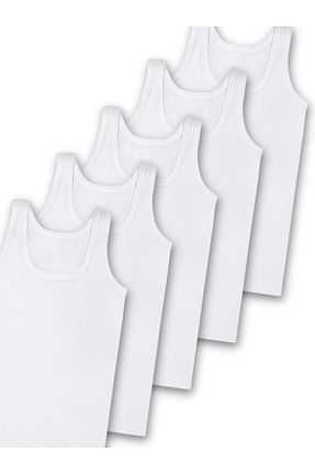رکابی سفید بچه گانه %100 پنبه GizaKids - کد 862427575