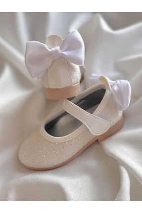 بابت سفید بچه گانه پارچه ای Görkem bebe ayakkabı ve tekstil - کد 862337437