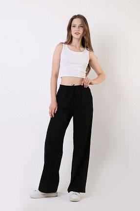 شلوار مشکی زنانه کتان diaves - کد 739609938