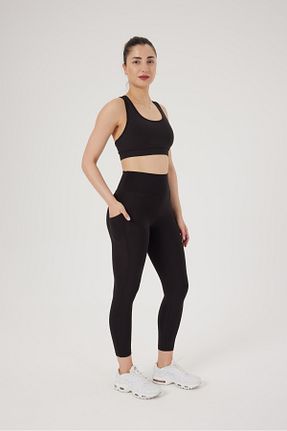 ساق شلواری اسپرت مشکی زنانه بلند Hullabaloo Active - کد 862446236