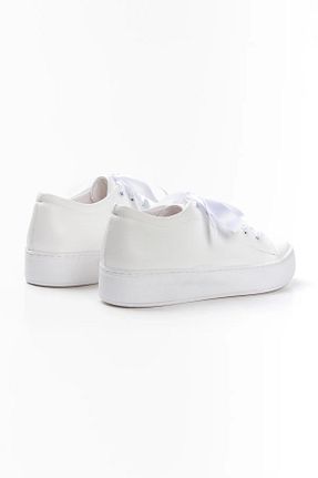 کفش مجلسی سفید زنانه چرم مصنوعی Akçetin Moda - کد 862358821