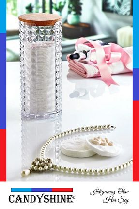 نظم دهنده جواهرات و آرایش بژ پلاستیک CandyShine - کد 410374661