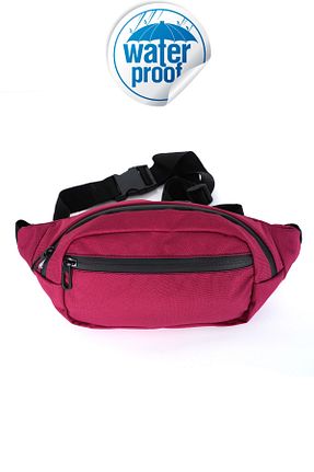 کیف کمری زرشکی زنانه پارچه ای Captain Bag - کد 861250004
