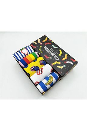 جوراب سفید زنانه پنبه - الاستین CARNAVAL SOCKS - کد 70191905
