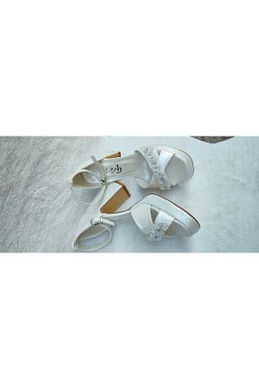 کفش مجلسی سفید زنانه چرم مصنوعی Berush Bride - کد 861650682