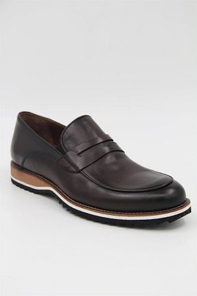 کفش کژوال قهوه ای مردانه پاشنه کوتاه (1 - 4 سانتی متر) LUCIANO BELLINI - کد 676462704