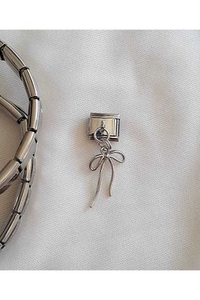 دستبند استیل (فولاد) قرمز زنانه استیل (فولاد) bijoux uniques - کد 846270274