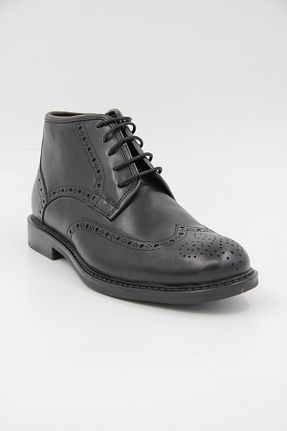 کفش کلاسیک مشکی مردانه چرم خالص Greyder - کد 266890878