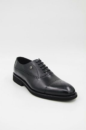 کفش کلاسیک مشکی مردانه چرم خالص Pierre Cardin - کد 332594388