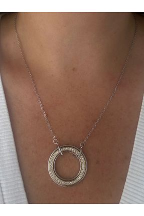 گردنبند جواهر زنانه برنجی bijutericim - کد 861770864