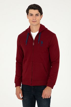 سوئیشرت قهوه ای مردانه ساده U.S. Polo Assn. - کد 857624433