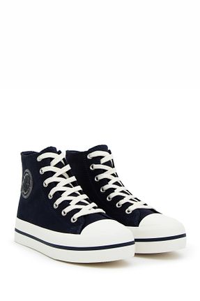 کفش اسنیکر سرمه ای زنانه بند دار U.S. Polo Assn. - کد 832959728