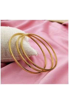 دستبند استیل (فولاد) طلائی زنانه استیل (فولاد) Bul Store - کد 861767090