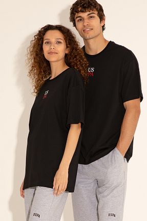 تیشرت مشکی مردانه یقه دوچرخه U.S. Polo Assn. - کد 832989208