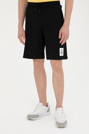 شلوارک و برمودا مشکی مردانه بافتنی U.S. Polo Assn. - کد 832991491