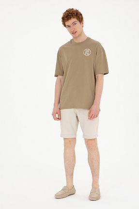 شلوارک و برمودا بژ مردانه رگولار U.S. Polo Assn. - کد 833119270