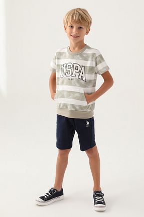 ست بالاتنه و پائین تنه سرمه ای بچه گانه بافتنی U.S. Polo Assn. - کد 806025152