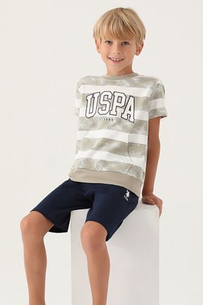 ست بالاتنه و پائین تنه سرمه ای بچه گانه بافتنی U.S. Polo Assn. - کد 806025152