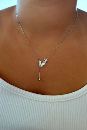 گردنبند نقره زنانه 925 عیار Berrin Silver - کد 861825662