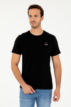 تیشرت مشکی مردانه رگولار U.S. Polo Assn. - کد 846596644