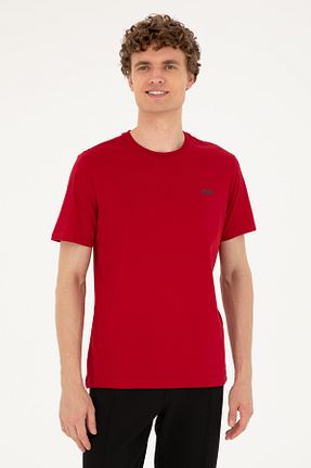 تیشرت قرمز مردانه رگولار U.S. Polo Assn. - کد 834936366