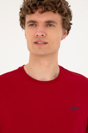 تیشرت قرمز مردانه رگولار U.S. Polo Assn. - کد 834936366