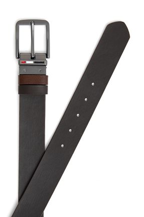 کمربند قهوه ای مردانه چرم خالص U.S. Polo Assn. - کد 849046679