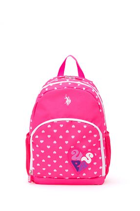 کیف مدرسه صورتی بچه گانه U.S. Polo Assn. - کد 857410672