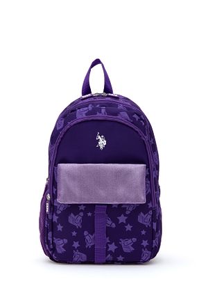 کیف مدرسه بنفش بچه گانه 0-15 L U.S. Polo Assn. - کد 857289415
