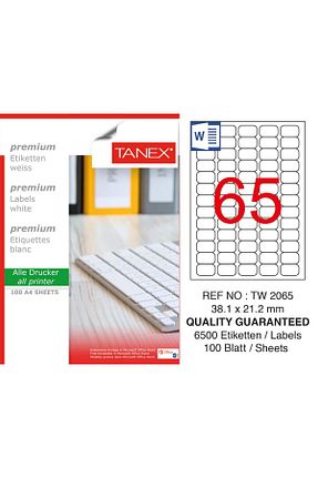 اتیکت Tanex - کد 3620172