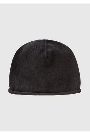 کلاه پشمی مشکی زنانه کشمیر United Colors of Benetton - کد 861849940