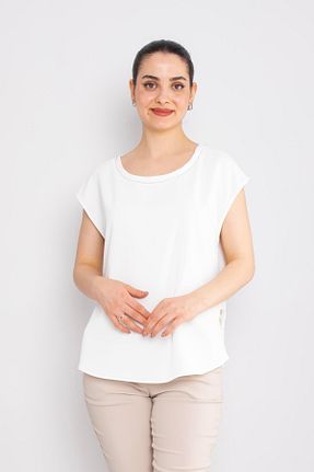 بلوز نباتی زنانه ساده Ayhan - کد 837271147
